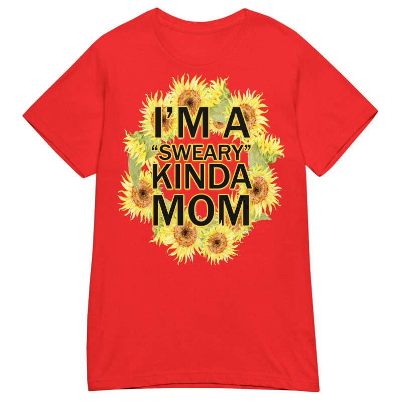 FAMILY - Sweary Kinda Mom Dam T-shirt - Bild 5