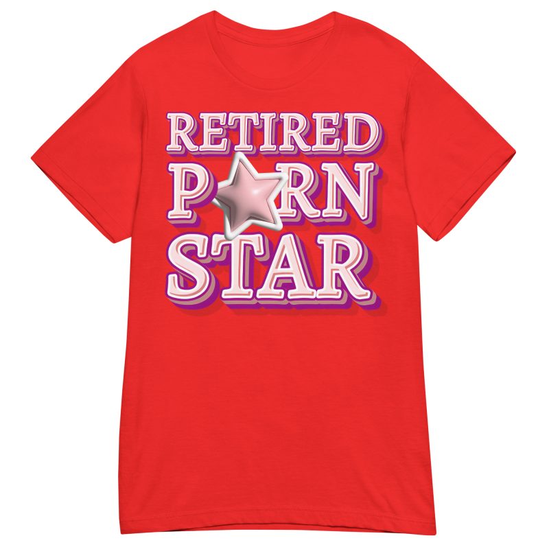 QUOTES - Retired Porn Star Dam T-shirt - Bild 3