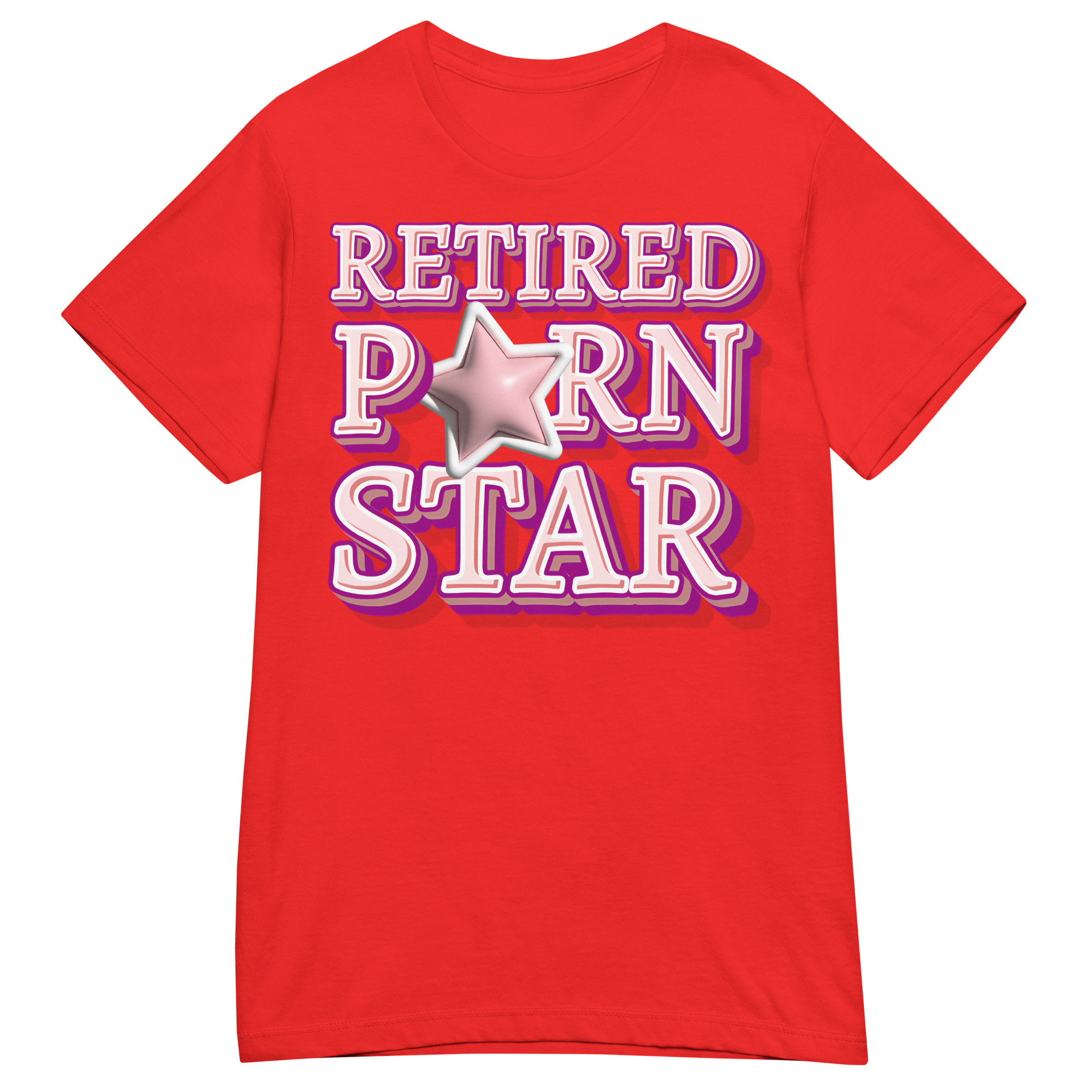 QUOTES - Retired Porn Star Dam T-shirt - Bild 3