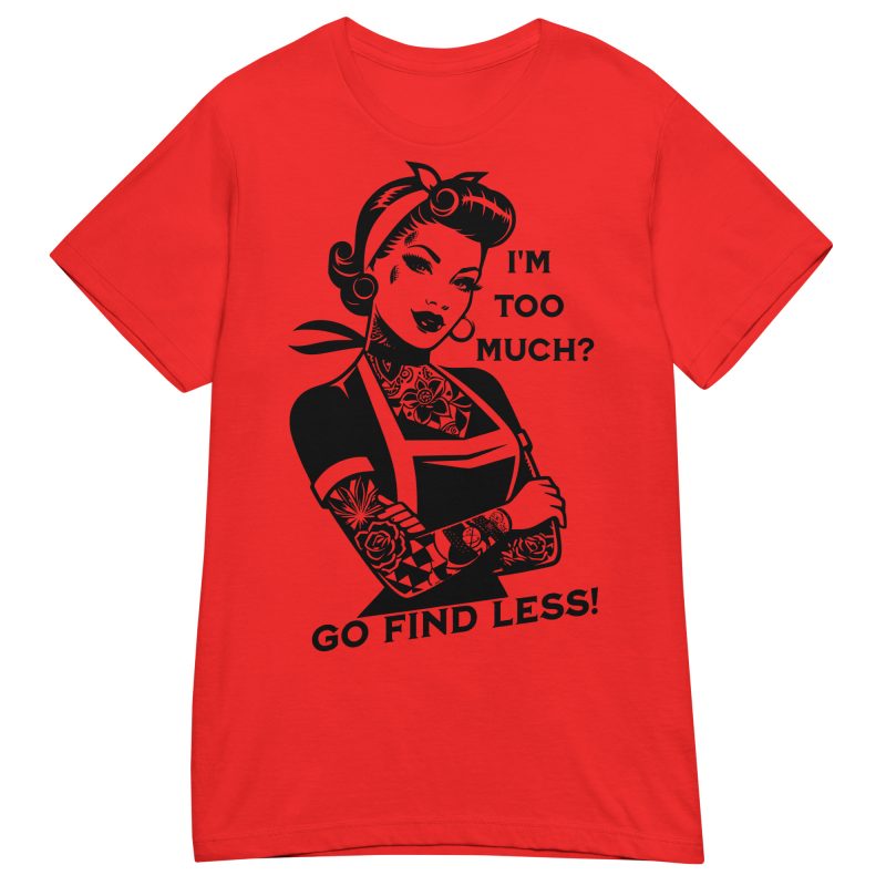 QUOTES - Go Find Less Dam T-shirt - Bild 2