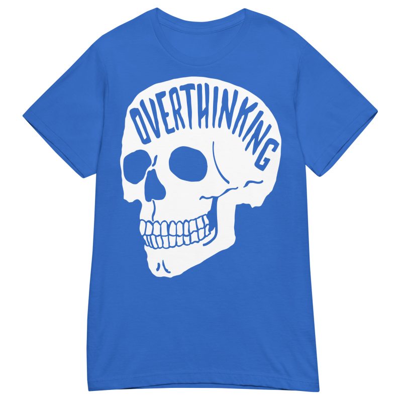 SKULLS - Overthinking Dam T-shirt - Bild 5