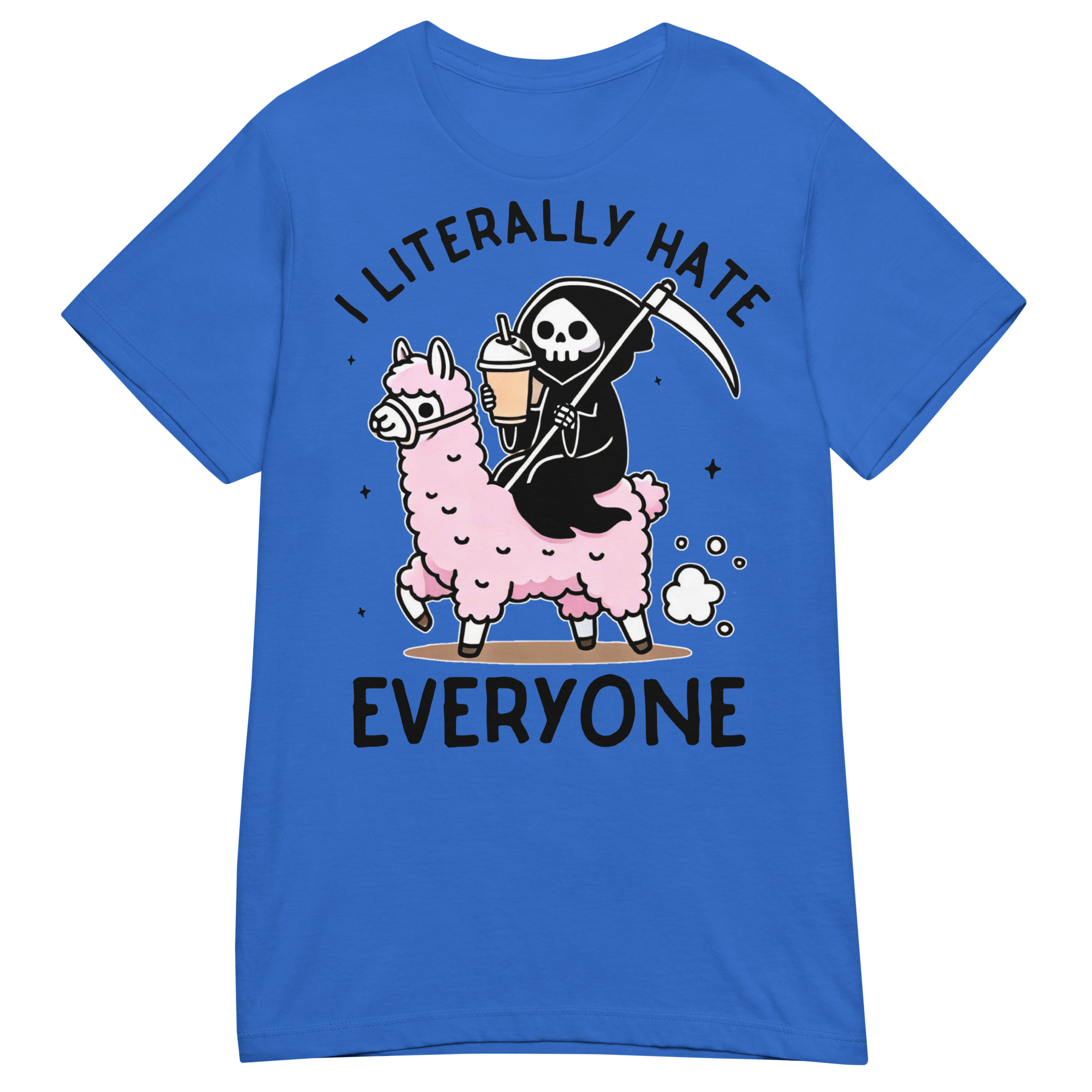 ALTERNATIVE - I Literally Hate Everyone Dam T-shirt - Bild 3