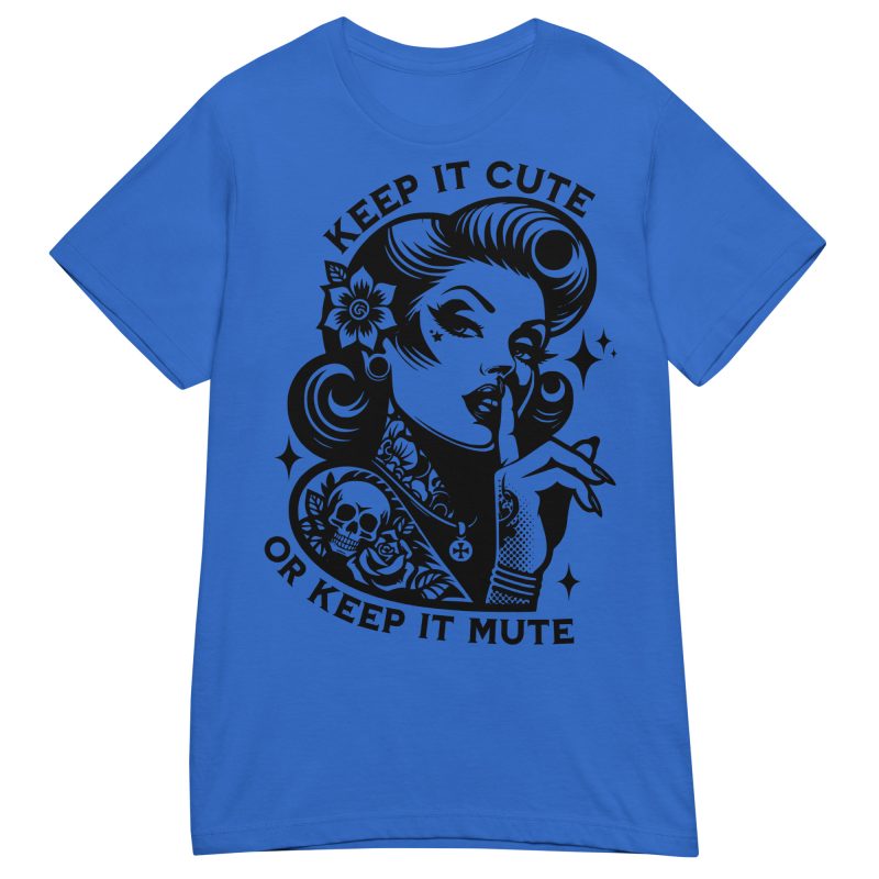 QUOTES - Keep It Cute Dam T-shirt - Bild 4