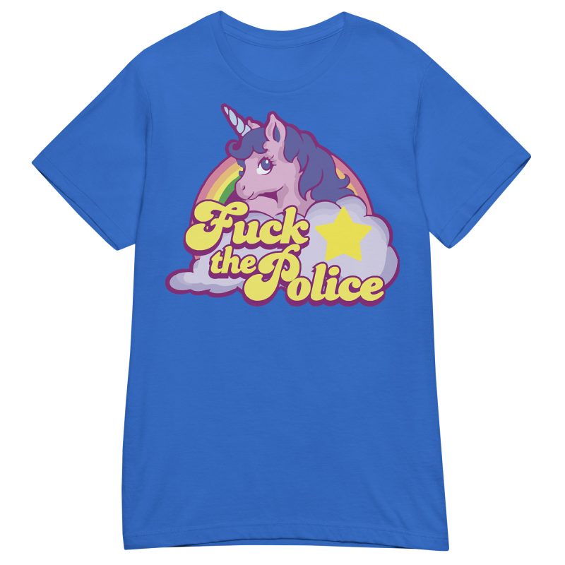 UNICORNS - Fuck The Police Dam T-shirt - Bild 6