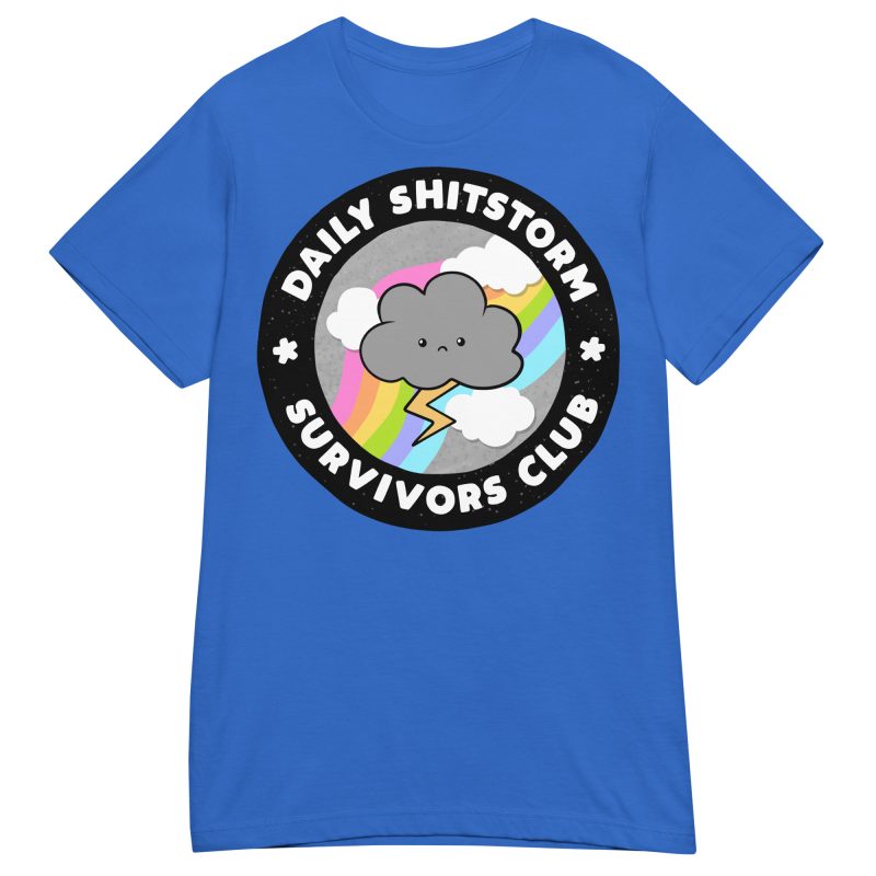 QUOTES - Shitstorm Survivor Dam T-shirt - Bild 6
