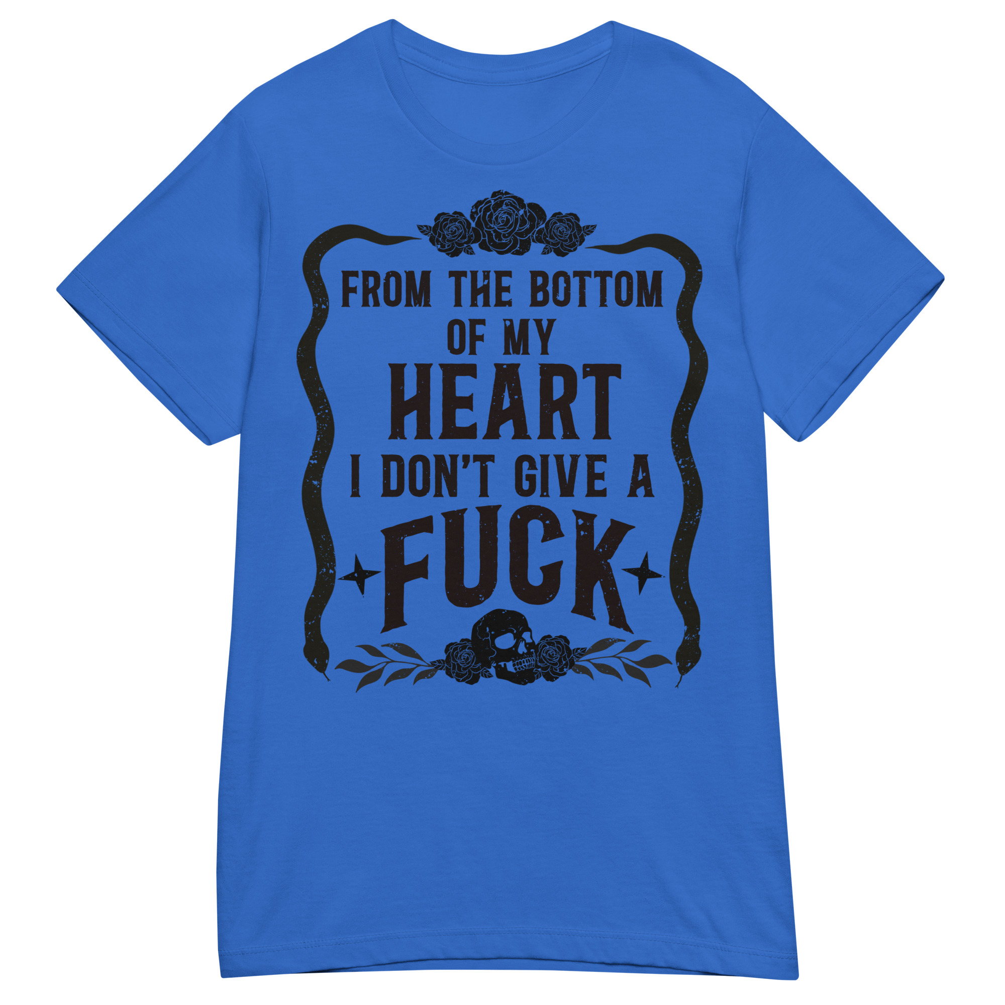 QUOTES - I Don't Give A Fuck Dam T-shirt - Bild 3