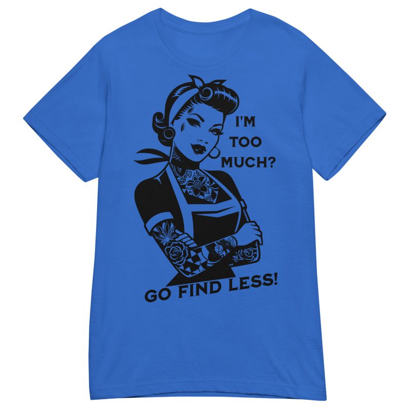 QUOTES - Go Find Less Dam T-shirt - Bild 3