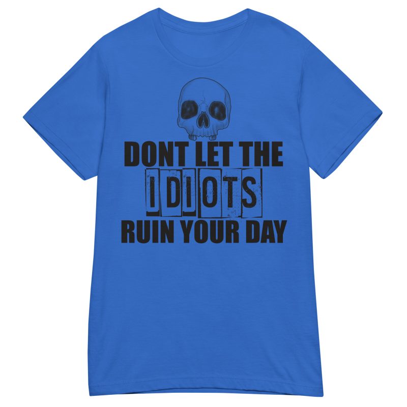 SKULLS - Idiots Dam T-shirt - Bild 3