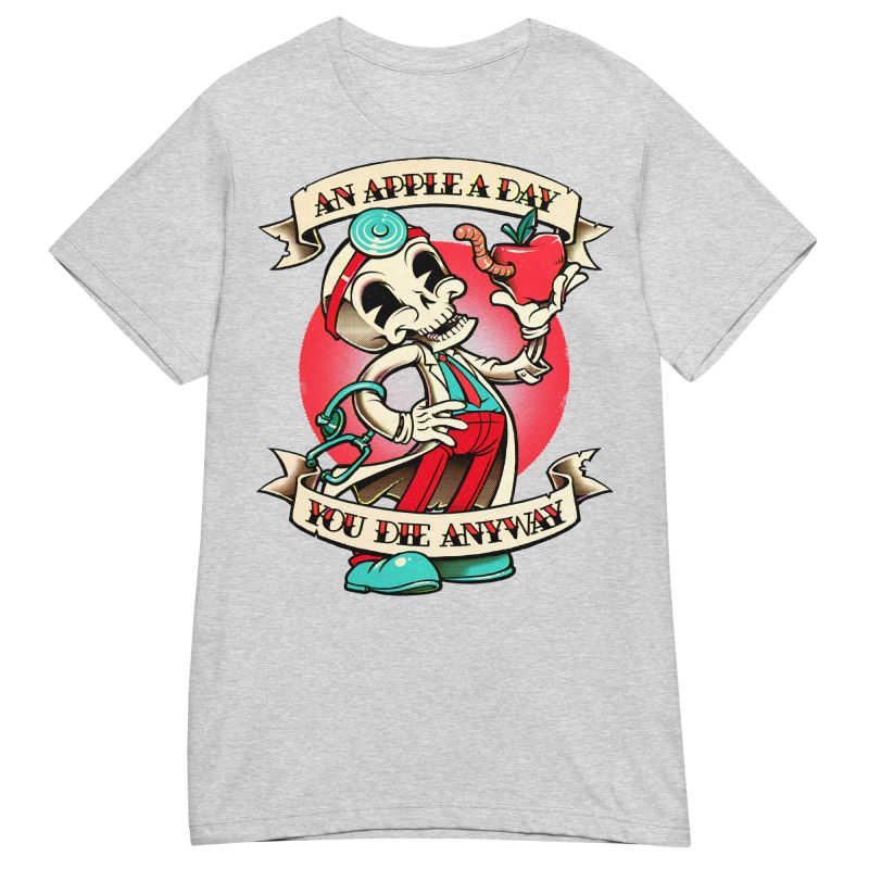 TATTOO - An Apple A Day Dam T-shirt - Bild 10