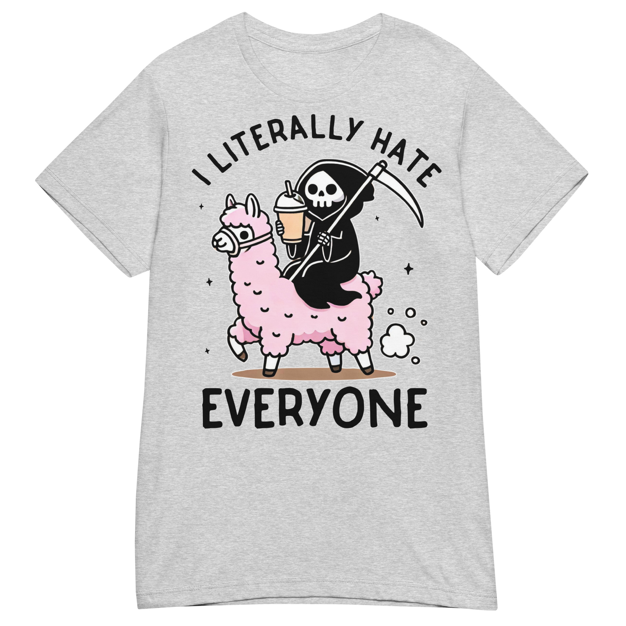 ALTERNATIVE - I Literally Hate Everyone Dam T-shirt