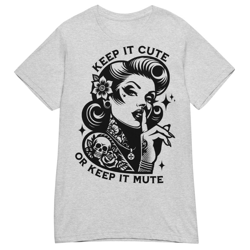 QUOTES - Keep It Cute Dam T-shirt - Bild 9