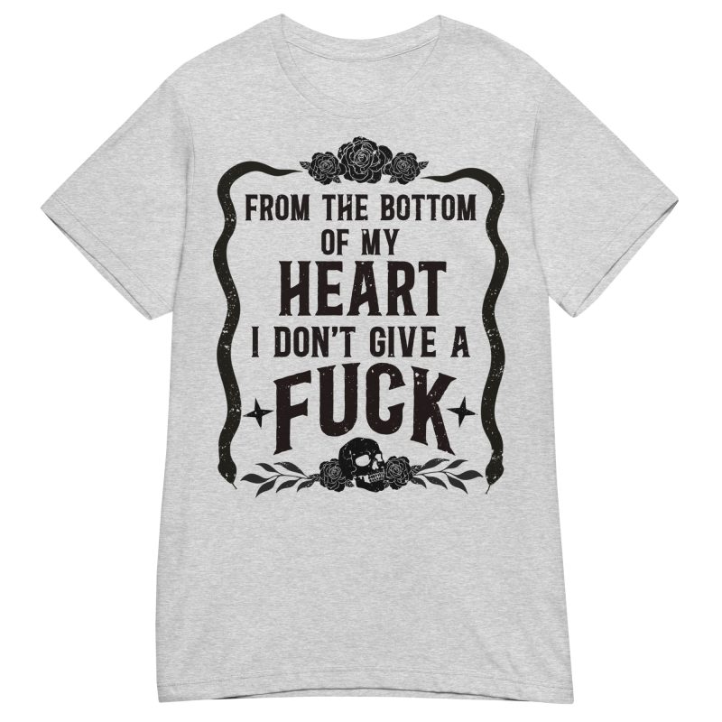 QUOTES - I Don't Give A Fuck Dam T-shirt - Bild 6
