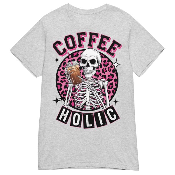 SKULLS - Coffeeholic Dam T-shirt