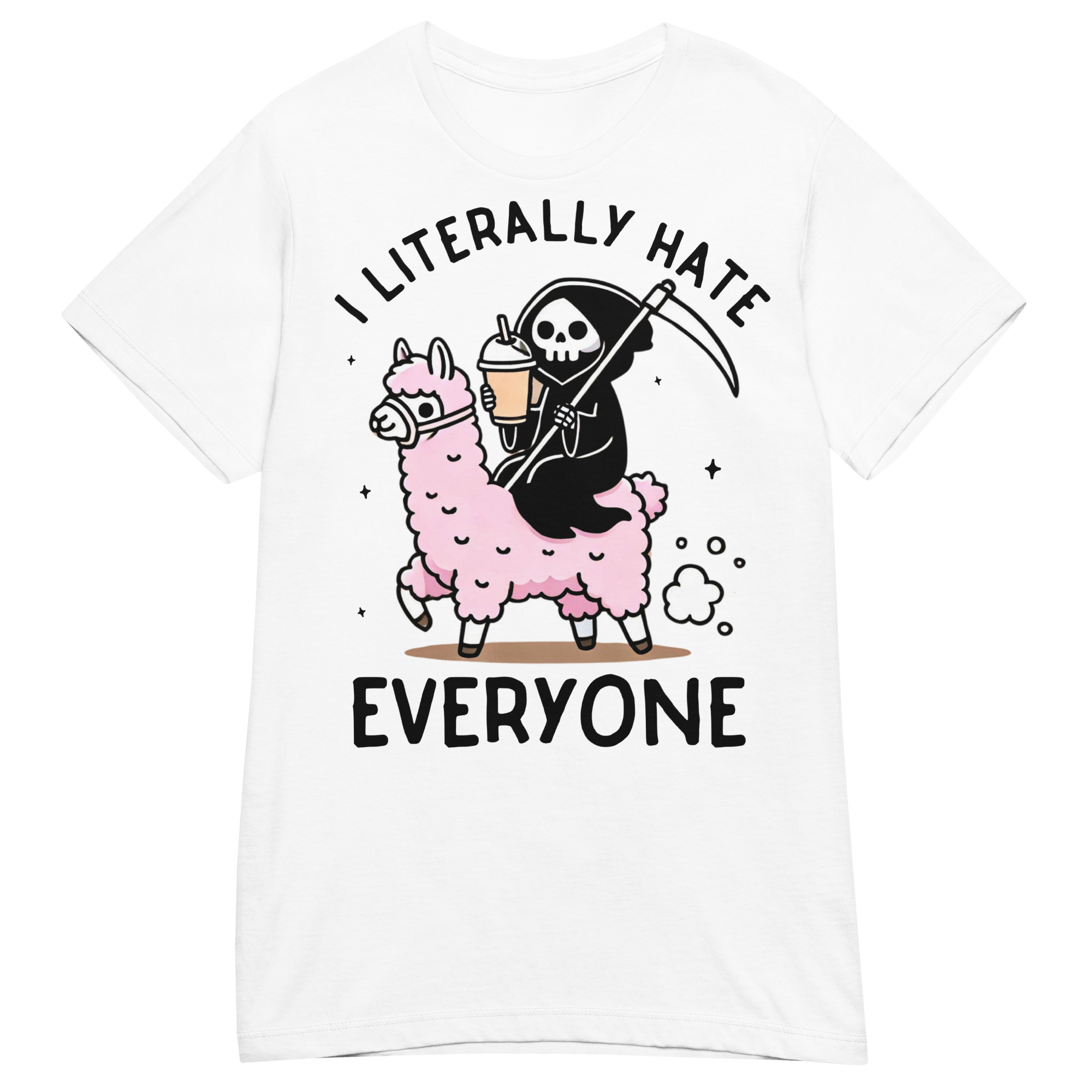 ALTERNATIVE - I Literally Hate Everyone Dam T-shirt - Bild 6