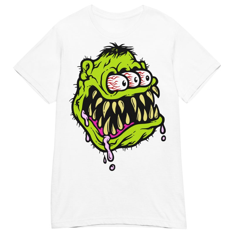 GRAPHIC - Crazy Monster Dam T-shirt - Bild 10