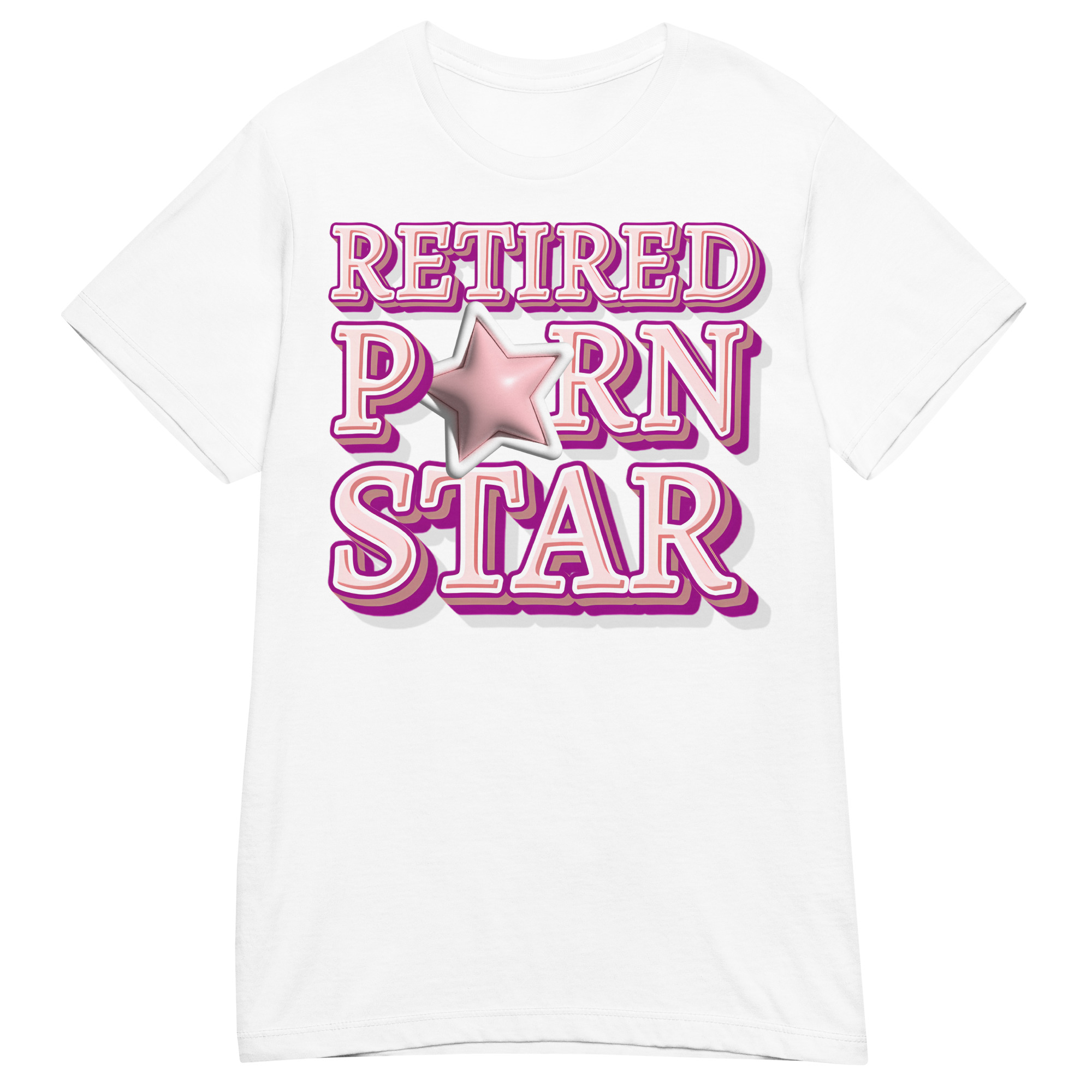 QUOTES - Retired Porn Star Dam T-shirt - Bild 8