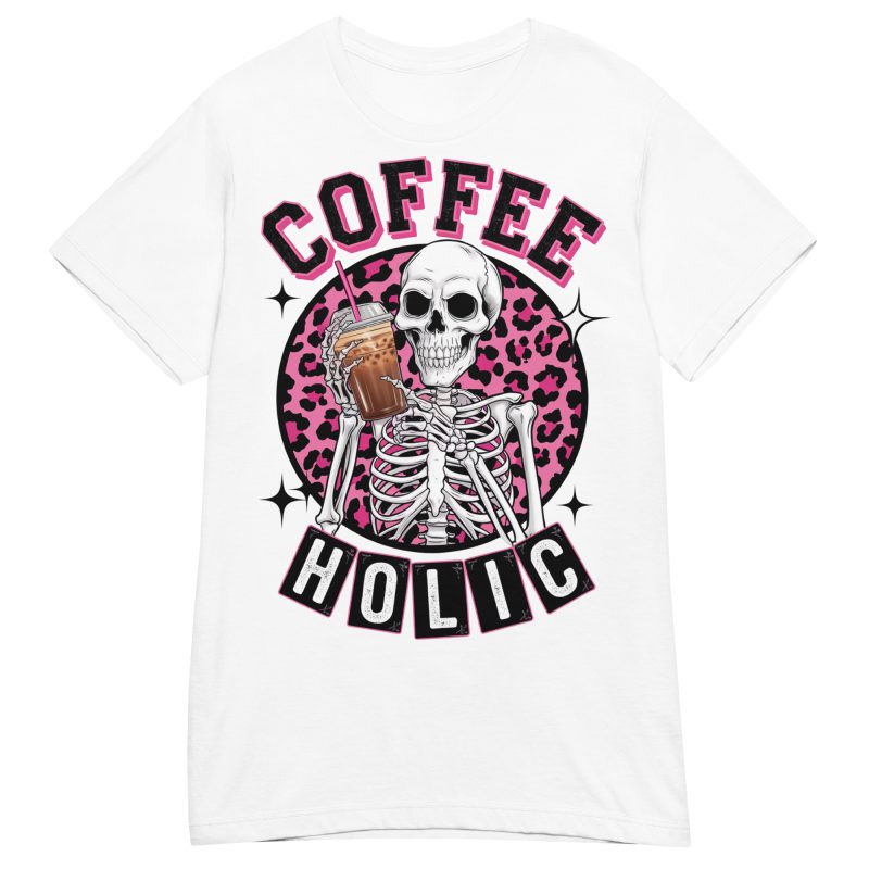 SKULLS - Coffeeholic Dam T-shirt - Bild 10