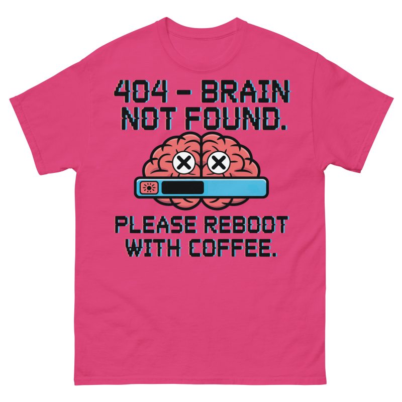 FUNNY - Brain Not Found T-shirt - Bild 4