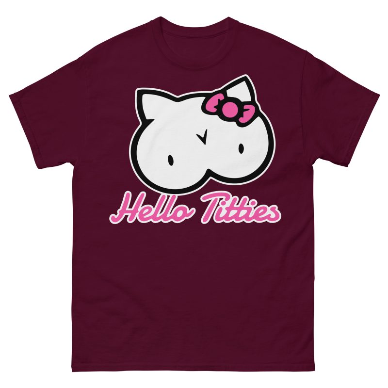 FUNNY - Hello Titties T-shirt - Bild 2