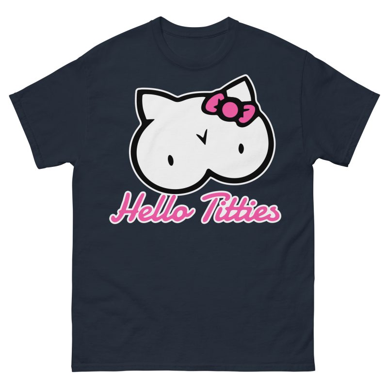 FUNNY - Hello Titties T-shirt - Bild 4