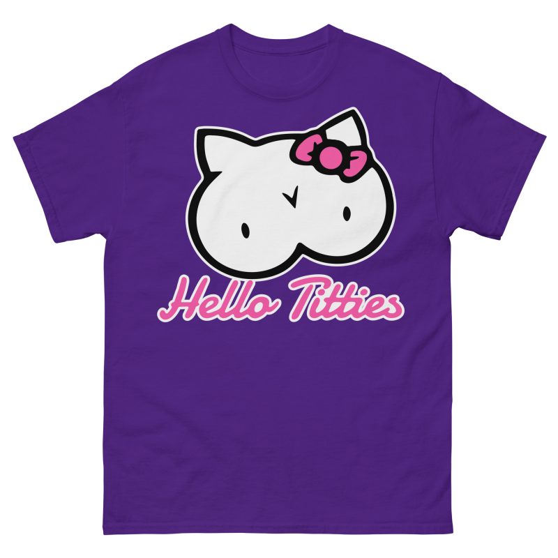FUNNY - Hello Titties T-shirt - Bild 5