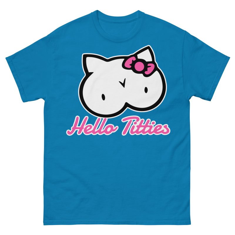 FUNNY - Hello Titties T-shirt