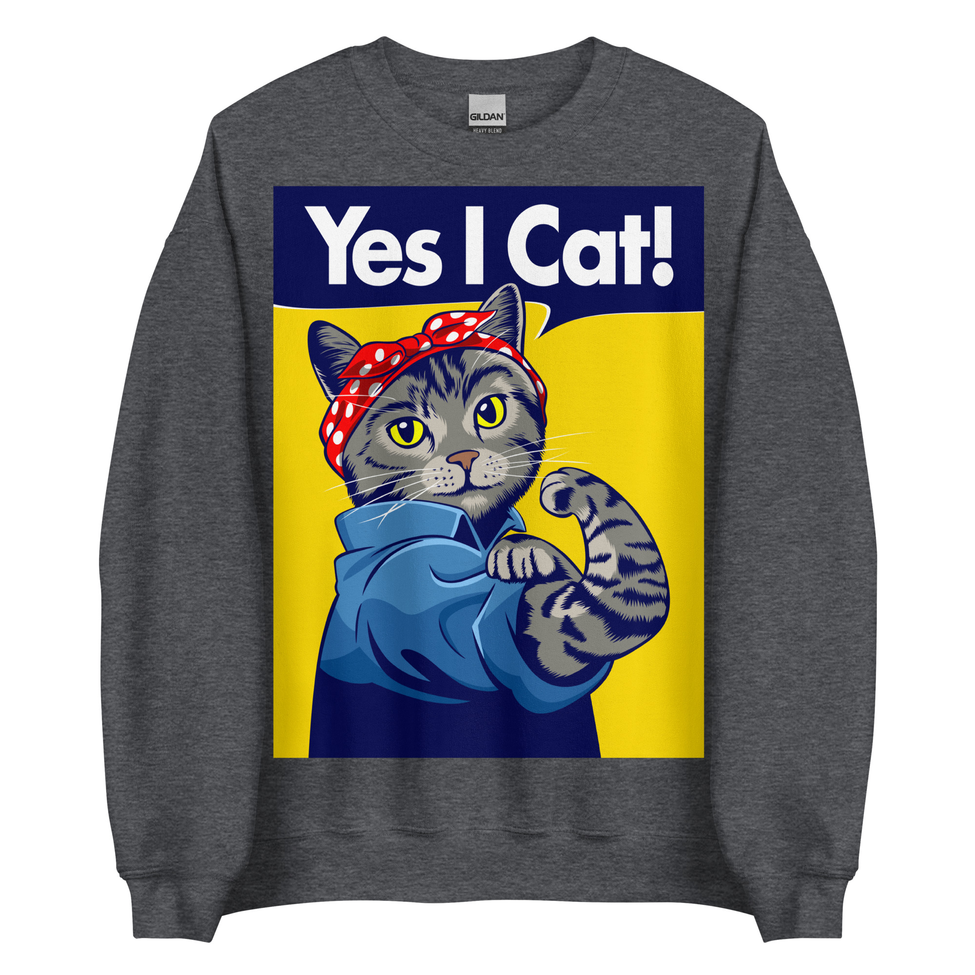 CATS - Yes I Cat Sweatshirt - Bild 5