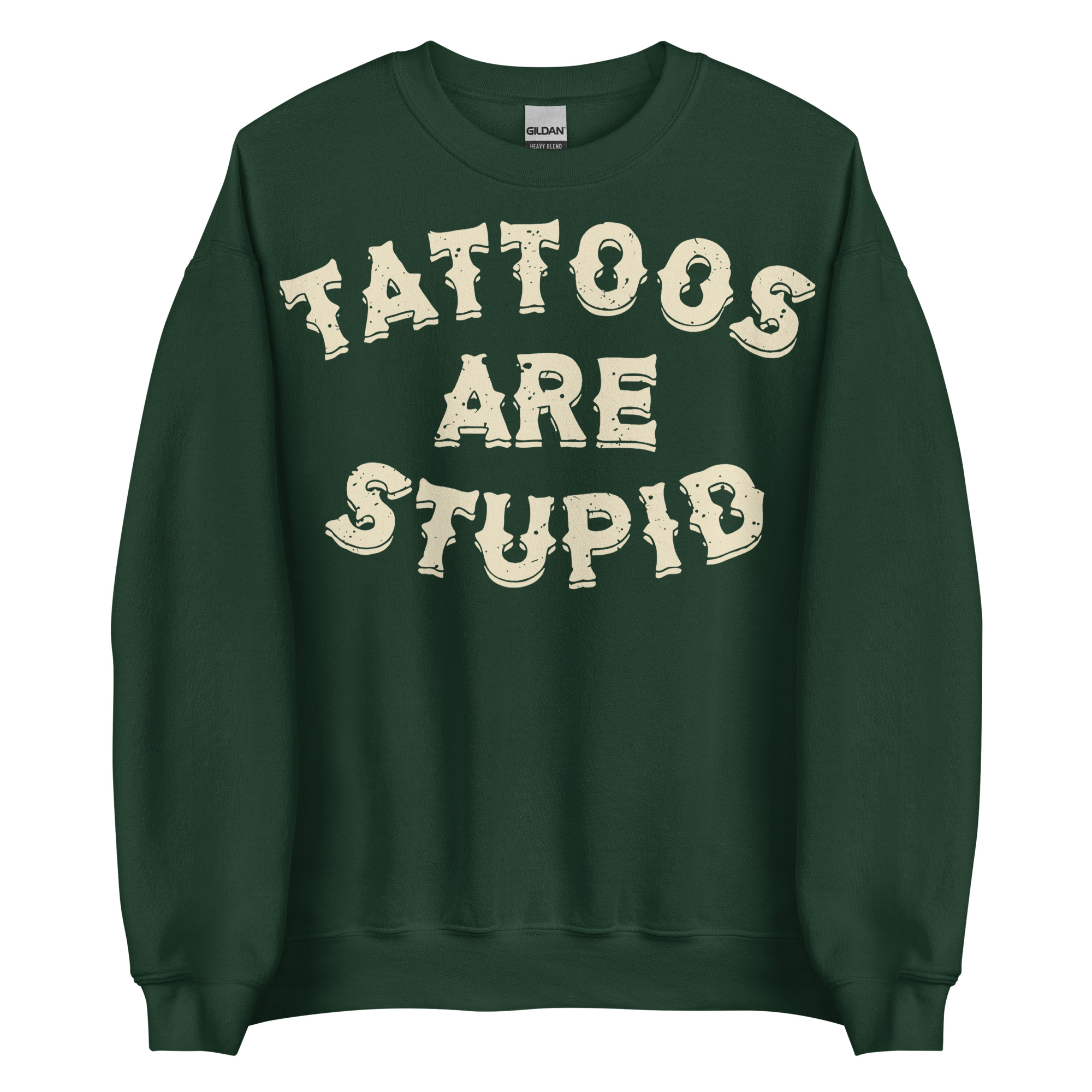 TATTOO - Tattoos Are Stupid Sweatshirt - Bild 3