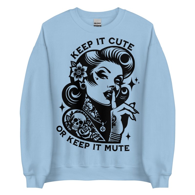 QUOTES - Keep It Cute Sweatshirt - Bild 2