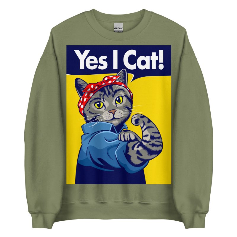 CATS - Yes I Cat Sweatshirt - Bild 8