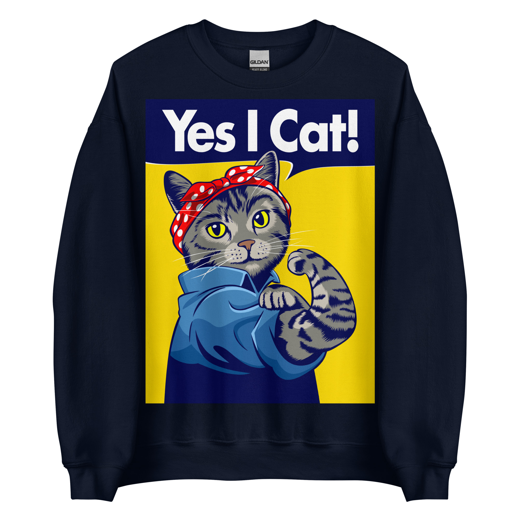 CATS - Yes I Cat Sweatshirt - Bild 2