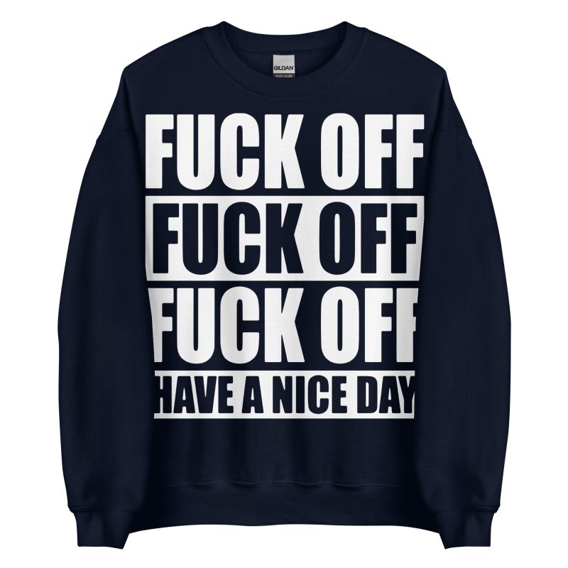 QUOTES - Fuck Off Sweatshirt - Bild 2
