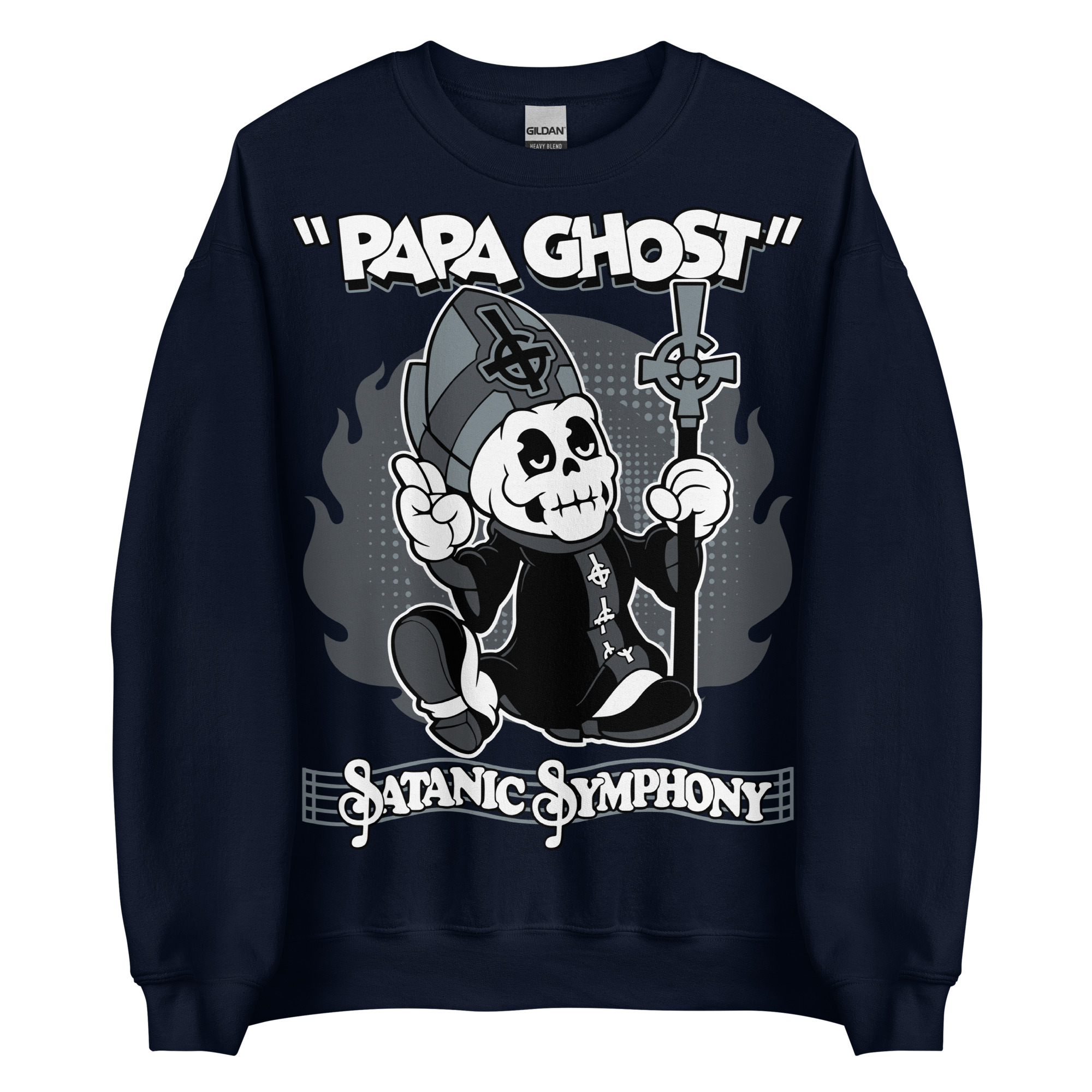ALTERNATIVE - Papa Ghost Sweatshirt - Bild 2