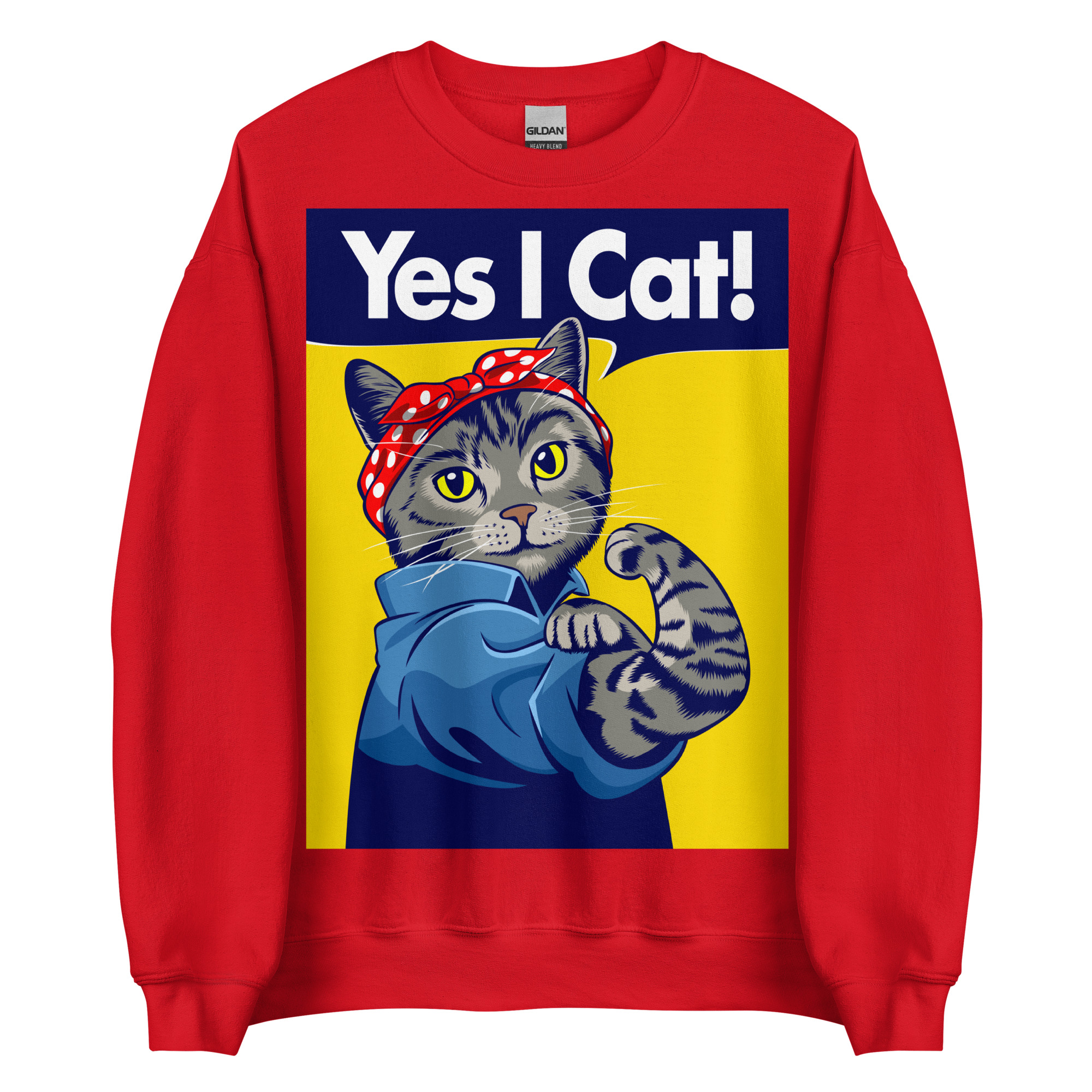 CATS - Yes I Cat Sweatshirt - Bild 4