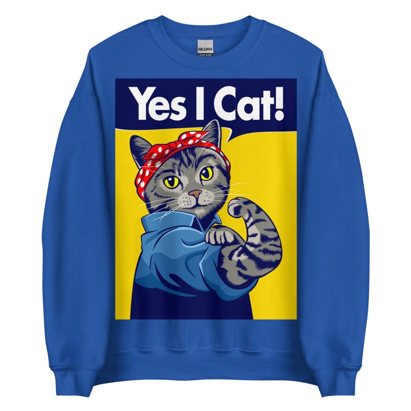 CATS - Yes I Cat Sweatshirt - Bild 6