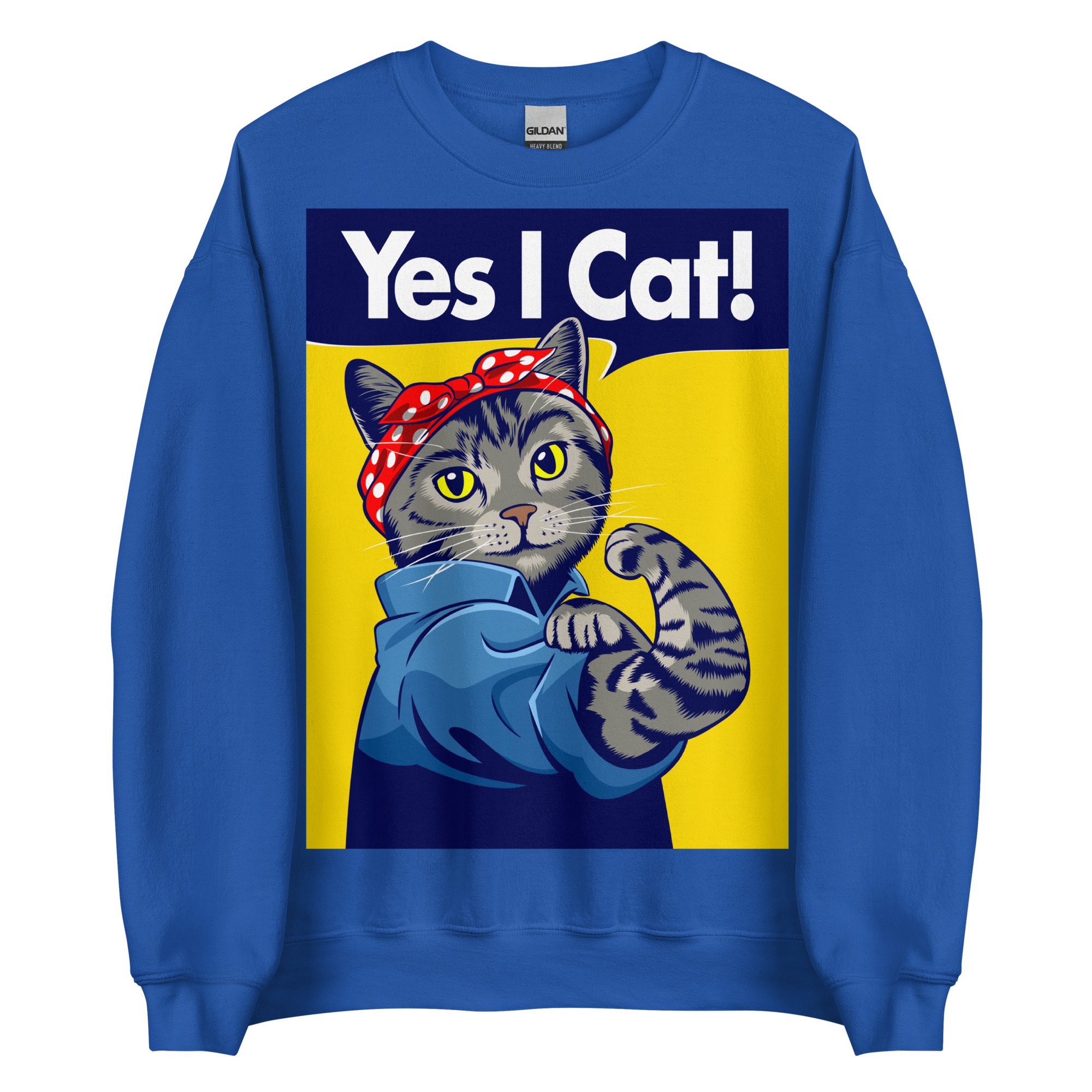 CATS - Yes I Cat Sweatshirt - Bild 6