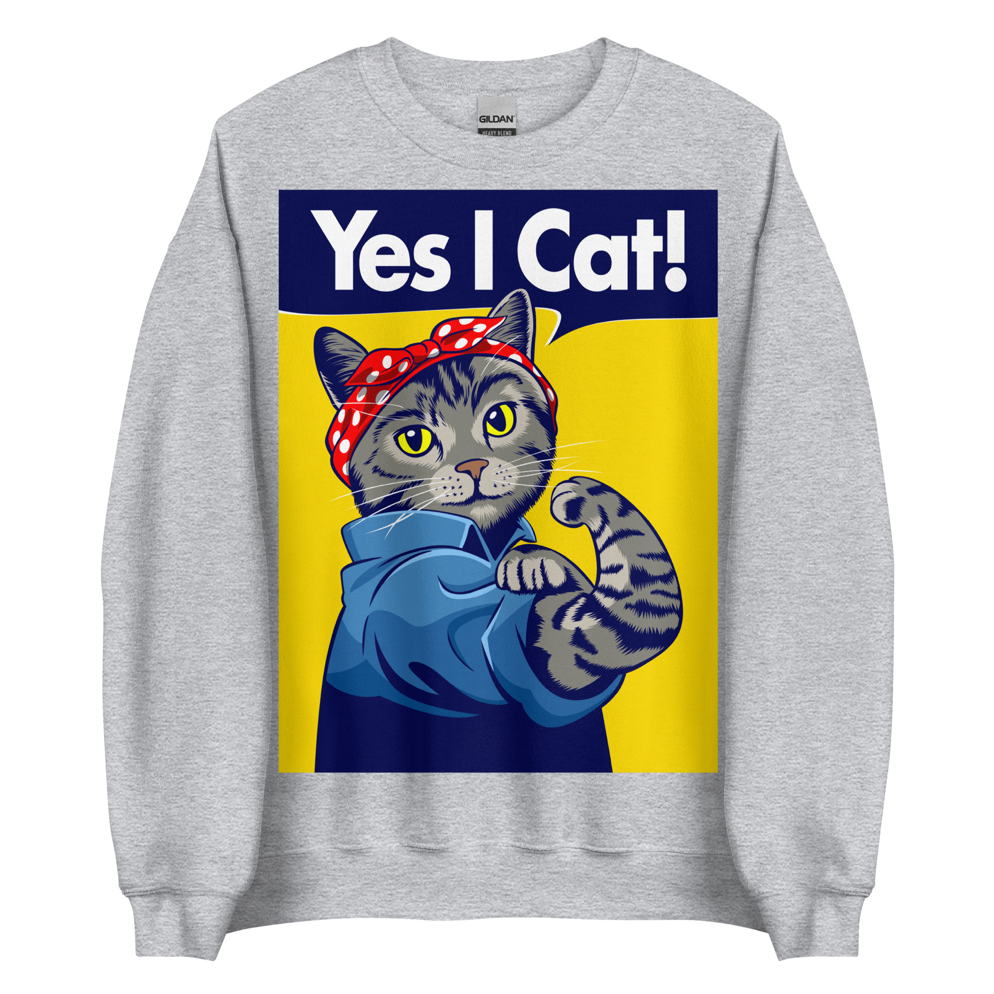 CATS - Yes I Cat Sweatshirt - Bild 10