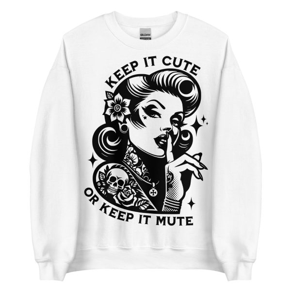 QUOTES - Keep It Cute Sweatshirt
