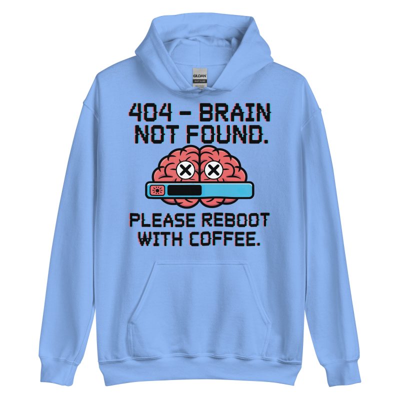 FUNNY - Brain Not Found Hoodie - Bild 8