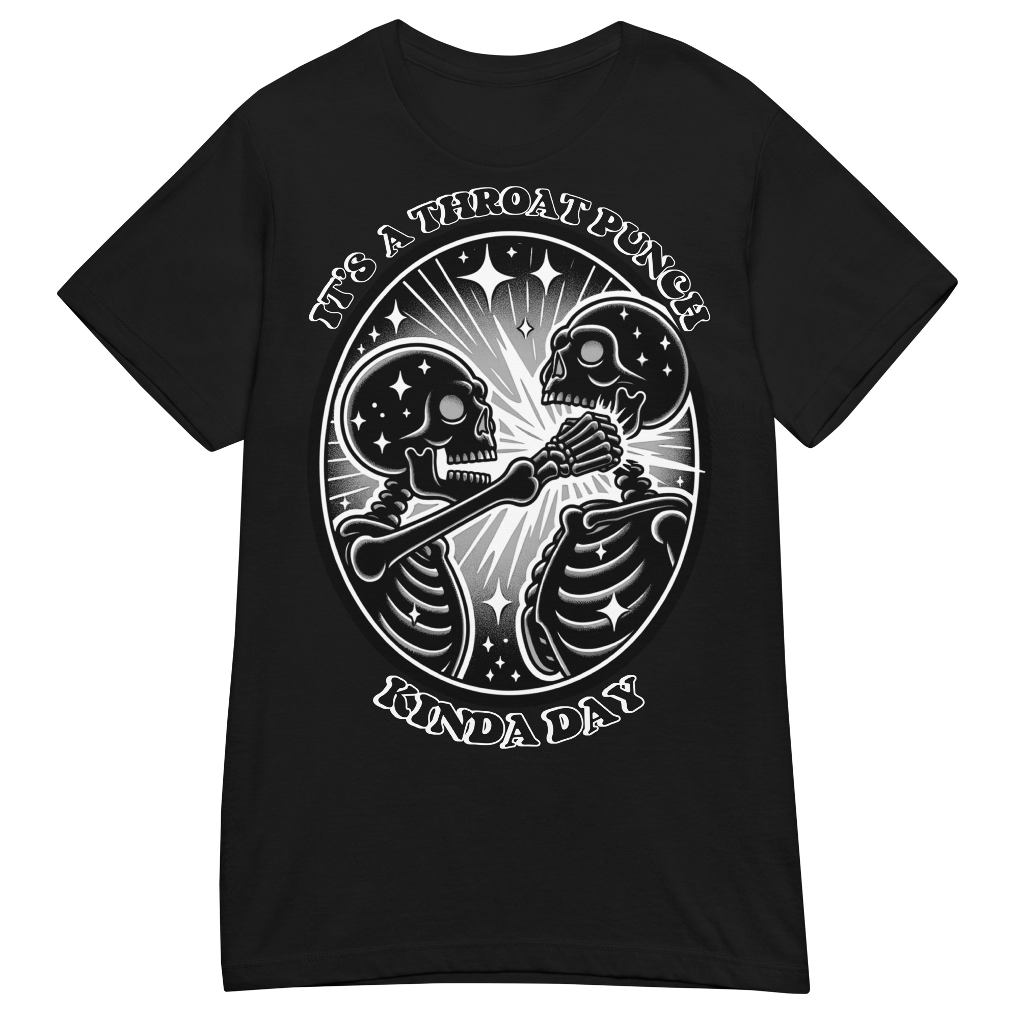 SKULLS - Throat Punch Dam T-shirt - Bild 2