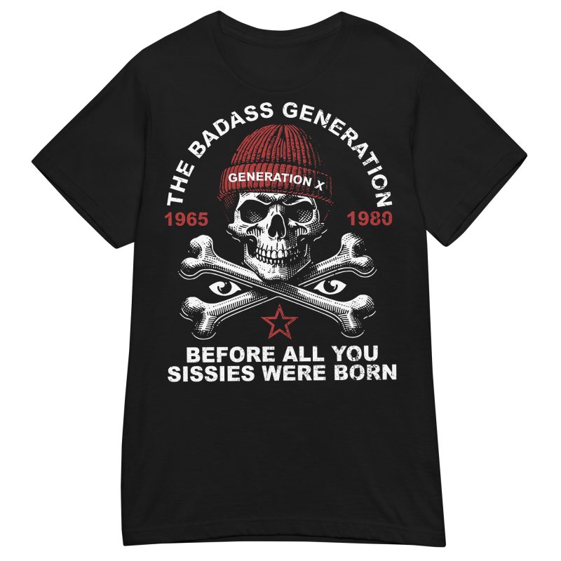 SKULLS - Generation X Dam T-shirt
