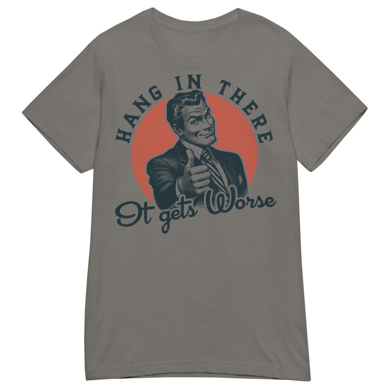 RETRO - Hang In There Dam T-shirt - Bild 3