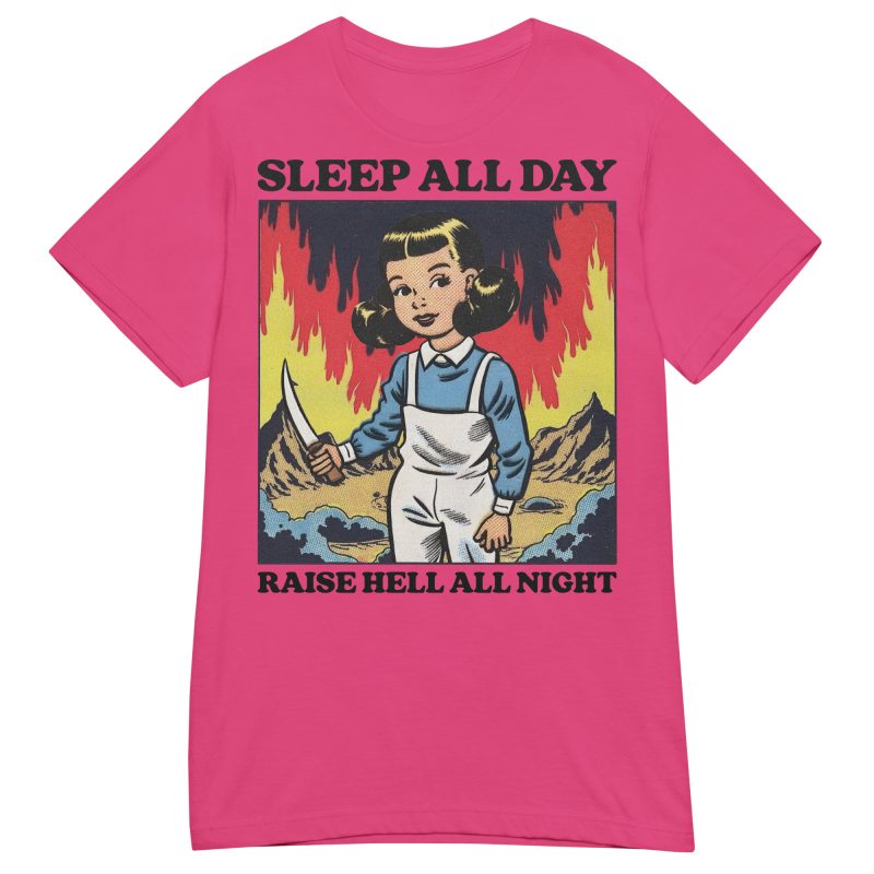RETRO - Raise Hell Dam T-shirt - Bild 5