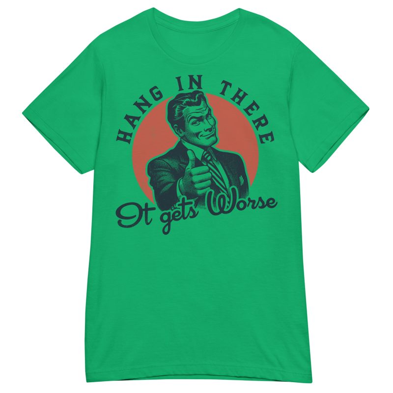 RETRO - Hang In There Dam T-shirt - Bild 4