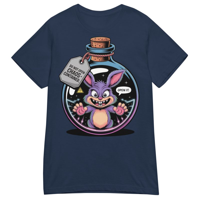 FUNNY - Chaos Contained Dam T-shirt - Bild 3