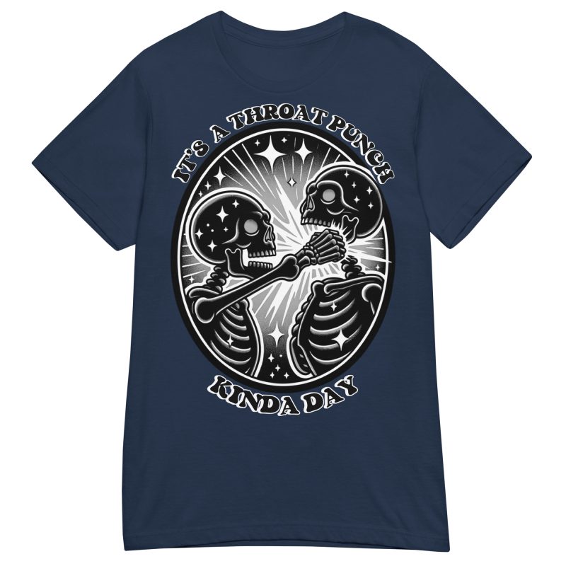SKULLS - Throat Punch Dam T-shirt - Bild 3