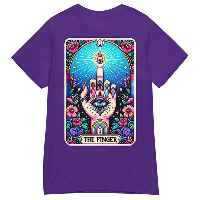 ALTERNATIVE - The Finger Tarot Dam T-shirt - Bild 3