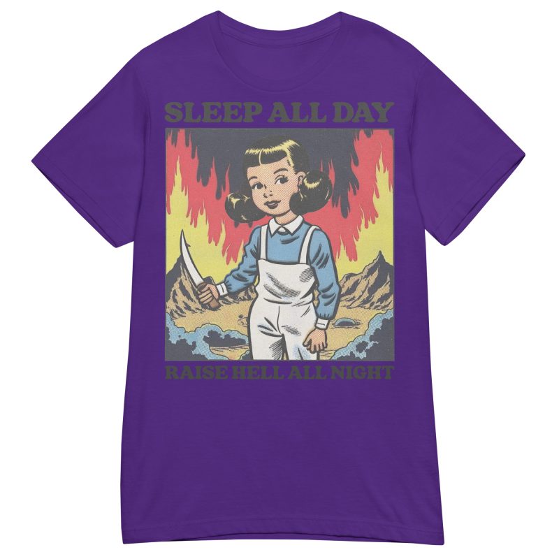 RETRO - Raise Hell Dam T-shirt - Bild 2