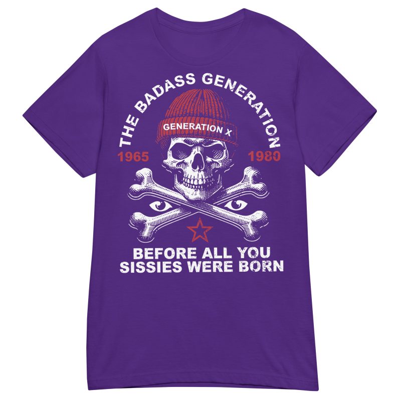 SKULLS - Generation X Dam T-shirt - Bild 3
