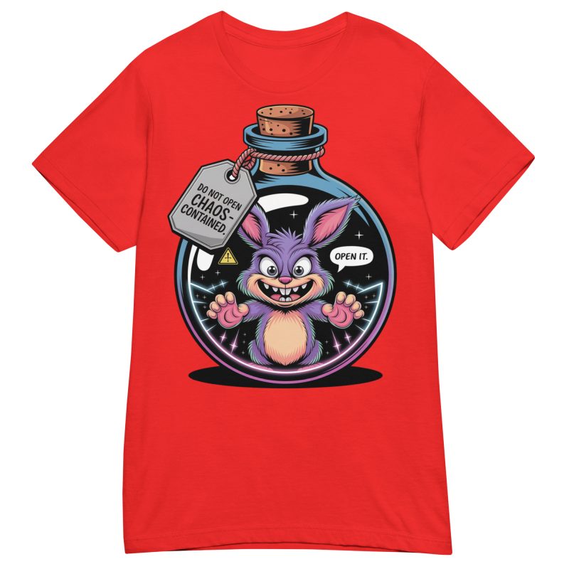 FUNNY - Chaos Contained Dam T-shirt - Bild 4
